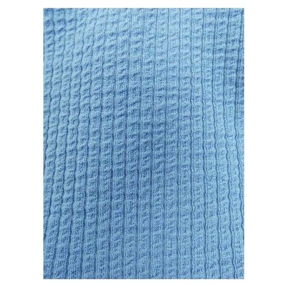 BECCA by Rebecca Virtue Women's Textured Swim Bottom Separates Swimsuit(M, Mist) - Picture 3 of 3